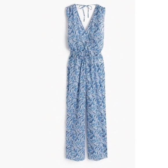 NWT j. Crew Marine fern jumpsuit - Picture 1 of 6